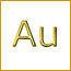 simbolo oro AU