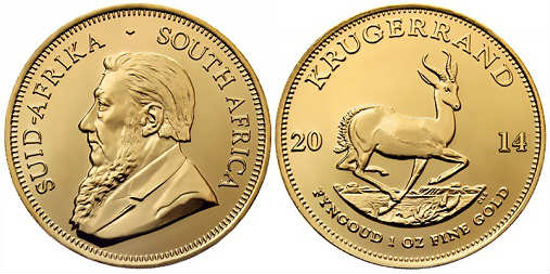 monete d'oro krugerrand